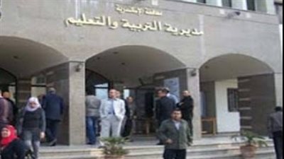 تعليم الإسكندرية يكشف تفاصيل انهيار سقف مدرسة بمحرم بك