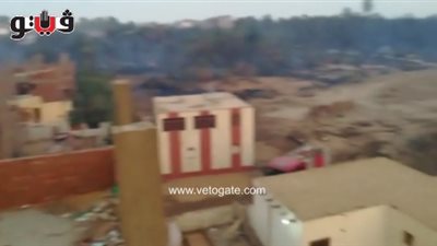 ضوء النهار يكشف الآثار الكارثية لحريق «الراشدة» بالوادي الجديد (فيديو)