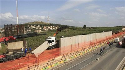 مساعٍ لبنانية لمنع بناء الجدار الإسرائيلي