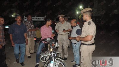 بالصور.. مدير أمن القليوبية يقود حملة لضبط الخارجين على القانون