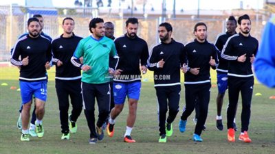 مران استشفائي للاعبي المقاصة الأساسيين على هامش ودية جينيس