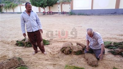 تعليم الوادي الجديد يدشن مبادرة المدارس الخضراء بتنجيل الملاعب