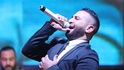 أحمد سعد يحيي حفل عيد الحب بالعراق