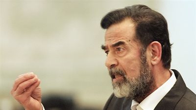 نشر «اخرج منها يا ملعون» لصدام حسين في بريطانيا لأول مرة