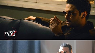 صورة محذوفة تؤكد أن آسر ياسين وباسل الخياط شخص واحد في 30 يوم