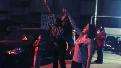 بالفيديو.. ياسمين نيازى تحتفل برمضان في منطقة شعبية