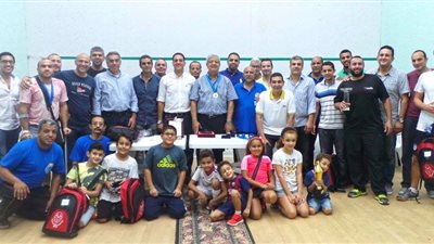 شريف رشدان يفوز ببطولة هليوبوليس للاسكواش