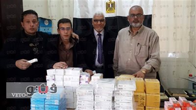 بالصور.. جمارك السلوم تحبط محاولة تهريب كمية من الأدوية