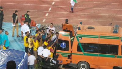 أشعة مقطعية على المخ للاطمئنان على لاعب منتخب الشباب