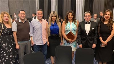 رانيا يوسف وهالة صدقى في حفل يحيي خليل (صور)