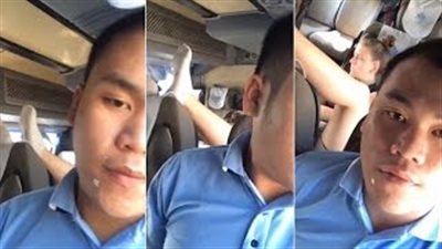 بالفيديو والصور.. سائحة تضايق رجلا برائحة قدميها