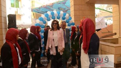 نبيلة مكرم تشارك في الاحتفال بيوم اليتيم بجمعية الباقيات الصالحات