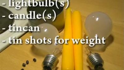 بالفيديو .. اصنعى شمعة تطفوا فوق الماء فى عيد الحب