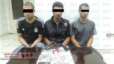 ضبط ثلاثة بحوزتهم أسلحة نارية في حملة أمنية بسوهاج