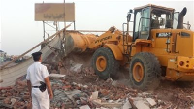 استرداد الأراضي: إزالة تعديات على ٩٣٣ ألف متر مباني و٩٦٥٠ فدان زراعة