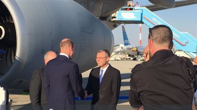 الأمير ويليام يصل تل أبيب في زيارة رسمية (صورة)