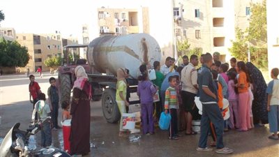 استياء أهالي أرض اللواء وبولاق من انقطاع المياه يوميا