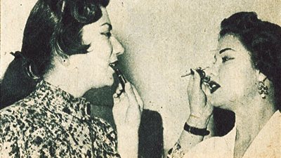 سميحة أيوب تتعاون مع برلنتي عبد الحميد في وضع الماكياج