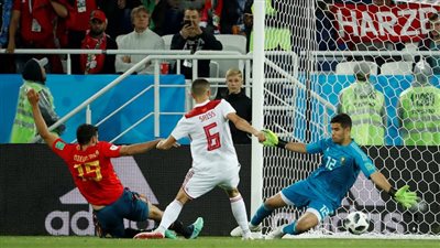 إسبانيا تتعادل أمام المغرب 1/1 بالشوط الأول (فيديو)