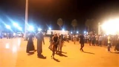 فنون شعبية بميدان أبو الحجاج خلال احتفالات شم النسيم بالأقصر (فيديو)