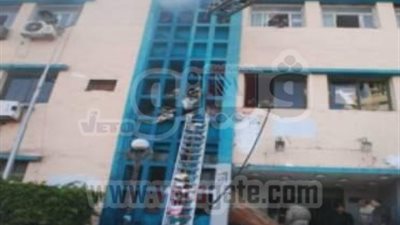 جهود مكثفة للتوصل للمتسبب فى حريق مبنى محافظة الشرقية