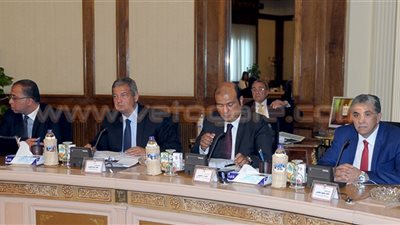 بالصور.. الحزن يخيم على «حنفي» في اجتماع الحكومة بسبب أزمة القمح