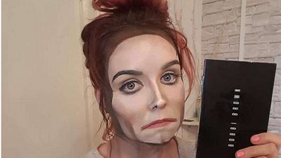 اتهام فنانة مكياج بالعنصرية بسبب تحولها لأيدي مورفي (فيديو وصور)