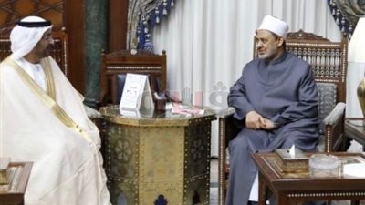 تفاصيل لقاء شيخ الأزهر وأمين عام مجلس حكماء المسلمين (صور)