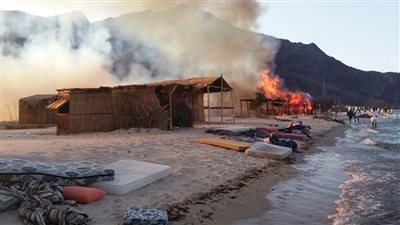 رئيس مدينة نويبع: حريق وادي المحاشي بدون خسائر في الأرواح