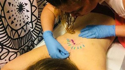 الوخز بالإبر أحدث موضة تثير جنون الإنترنت (صور)