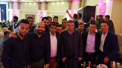 نجوم الكرة في حفل زفاف حسام حسن