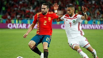 إحصائيات مباراة المغرب وإسبانيا في مونديال روسيا 2018