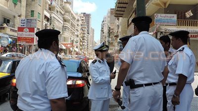 تعزيزات أمنية مشددة بشوارع الإسكندرية تحسبا لشغب الإرهابية