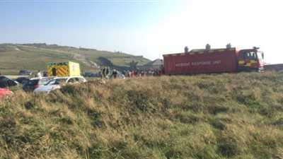 بالصور.. إصابة 50 شخصا في شاطئ شرق بريطانيا بسبب سحابة كلور