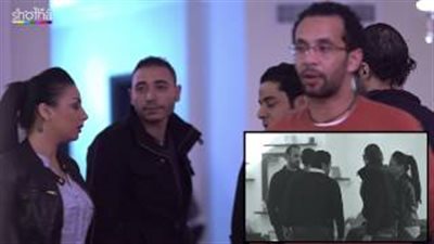 بالفيديو.. خوف جمال حمزة لحظة القبض على إبراهيم سعيد في «المشاغب»