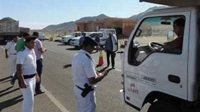 المرور يضبط  5 آلاف مخالفة متنوعة و27 سائقا يقودون تحت تأثير المخدرات