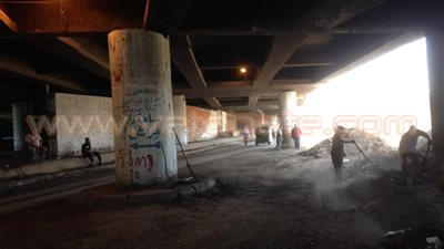 بالصور.. رفع 1800 طن تراكمات بحي شرق شبرا الخيمة