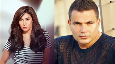 عمرو دياب يطرد حارس أمن عمارة «جاردن سيتي» بسبب دينا الشربينى