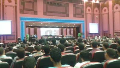 عباس شومان يشارك بمؤتمر تحديات الزراعة بجامعة الأزهر (صور)