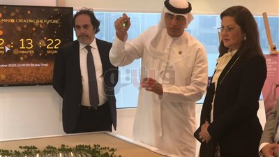 وزيرة التخطيط ووفد «الصناعة» يتفقدون الجناح المصري بـ«أكسبو 2020» بدبي