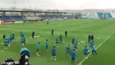ريـال مدريد يختتم تدريباته قبل مواجهة يوفنتوس (فيديو)