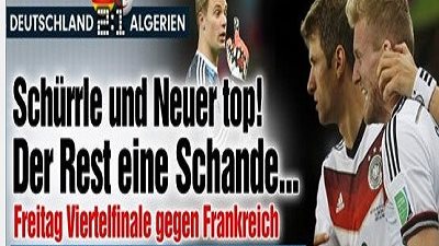 صحيفة ألمانية: منتخب «العار» يفوز على «الجزائر» بشق الأنفس