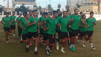 الاتحاد السكندري يختتم استعداده لمواجهة الإنتاج الحربي