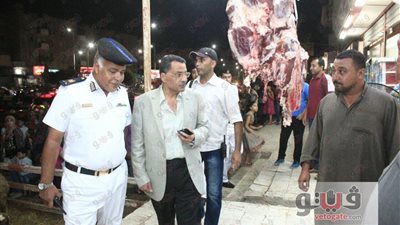 بالفيديو.. مدير أمن الإسماعيلية يتفقد منافذ بيع اللحوم