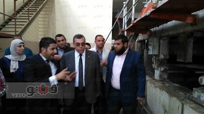 بالصور.. محافظ الفيوم يأمر بتجميل شوارع المنطقة الصناعية