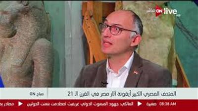 طارق توفيق يطالب بوضع القطع الأثرية داخل فتارين