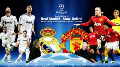 44 قناة عالمية تنقل لقاء الريال والمان بدورى الأبطال