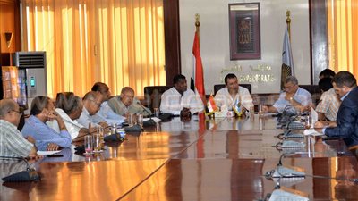 محافظ الأقصر يطالب بحل مشكلات المستثمرين بالمنطقة الصناعية