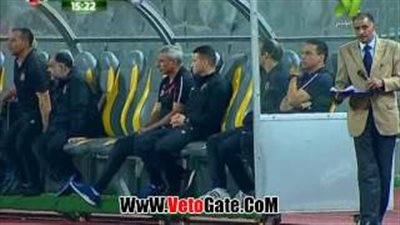 صالح جمعة يحرز هدف الأهلي الأول في مرمى سموحة