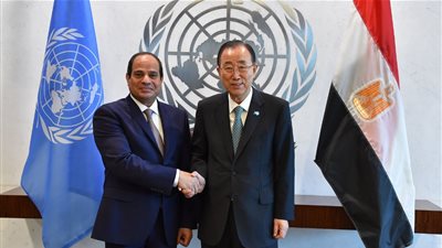 غدا.. السيسي يصل إلى نيويورك.. يشارك في اجتماعات «الأمم المتحدة».. يستعرض مجمل تطورات الأوضاع السياسية والاقتصادية في مصر.. يبحث أزمات المنطقة وقضايا المناخ واللاجئين.. يلتقي مرشحي الرئاسة ا